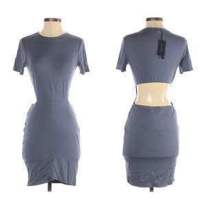 TWENTY | Blue Cut Out Dress